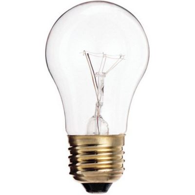 40W 130V A15 E26 Clear Appliance Bulb by SATCO Lighting - Starlight Lighting USA and Canada